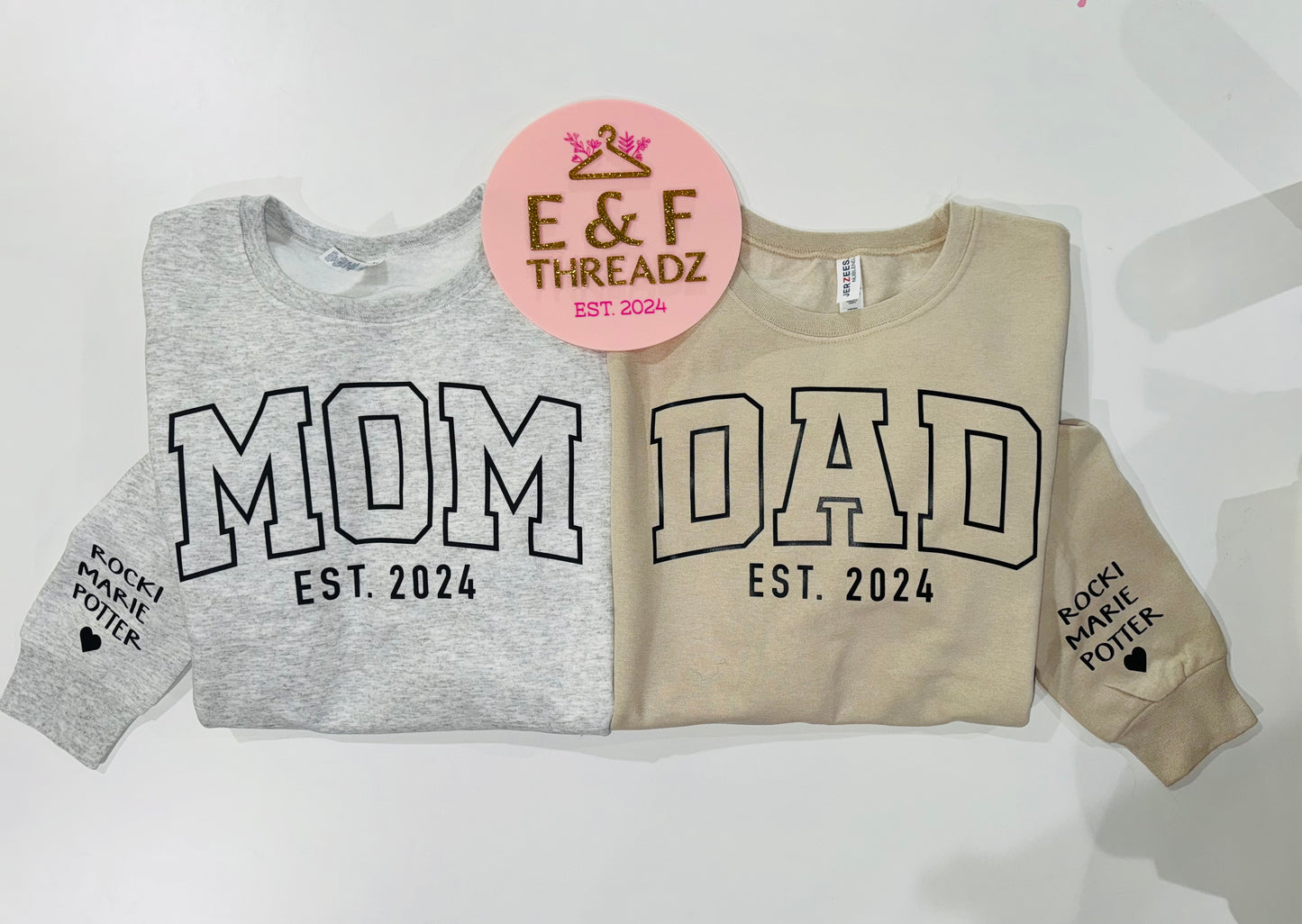 Mom/Dad/Grandma/Grandpa Crewneck